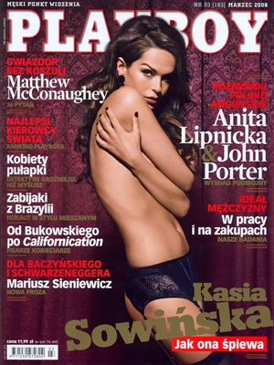 Cover Playboy March 2008