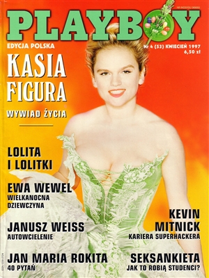 Okładka Playboy Kwiecień 1997