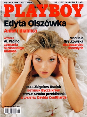 Cover Playboy September 2003