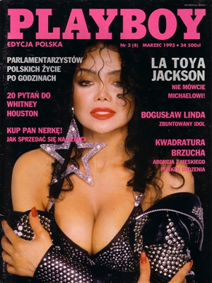 Okładka Playboy Marzec 1993