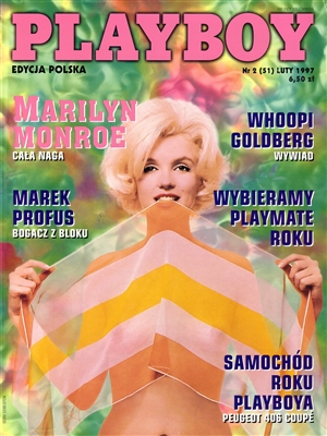 Okładka Playboy Luty 1997