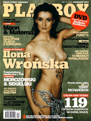 Cover Playboy December 2004