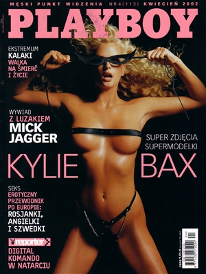 Cover Playboy April 2002