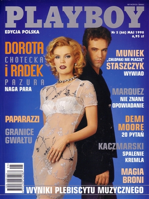Cover Playboy May 1998