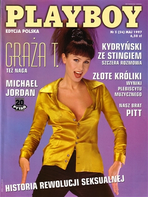 Okładka Playboy Maj 1997
