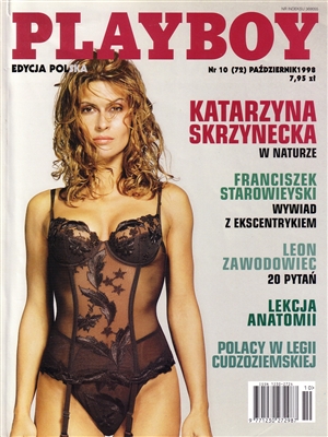 Cover Playboy October 1998