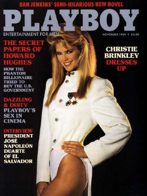 Cover Playboy November 1984