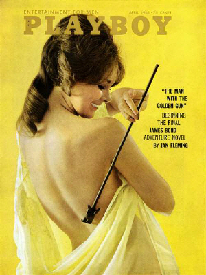Okładka Playboy Kwiecień 1965