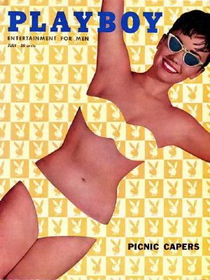 Cover Playboy Juli 1958