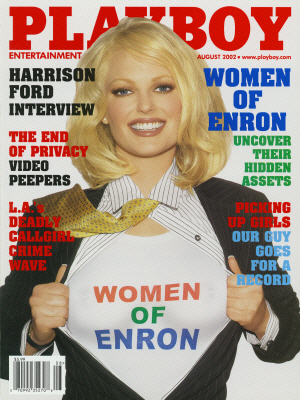 Cover Playboy August 2002
