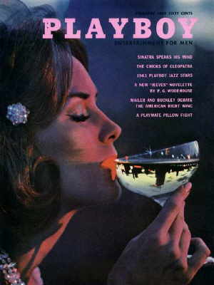 Cover Playboy February 1963