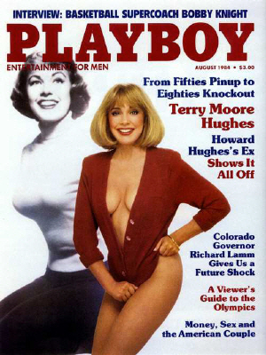 Cover Playboy August 1984