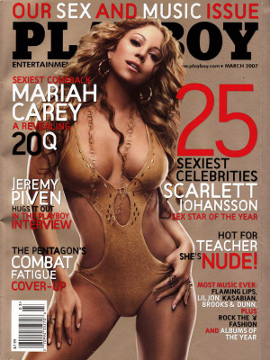 Cover Playboy March 2007