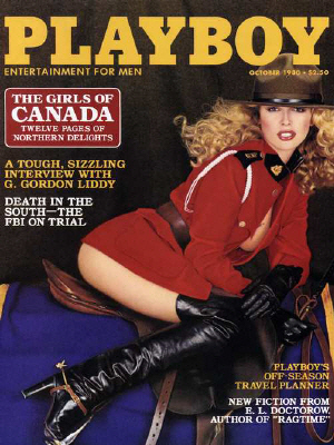 Cover Playboy Oktober 1980
