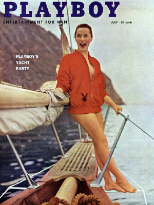 Cover Playboy Juli 1957