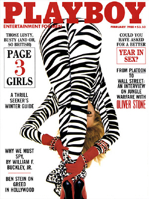 Cover Playboy February 1988