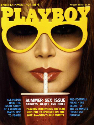 Cover Playboy August 1982