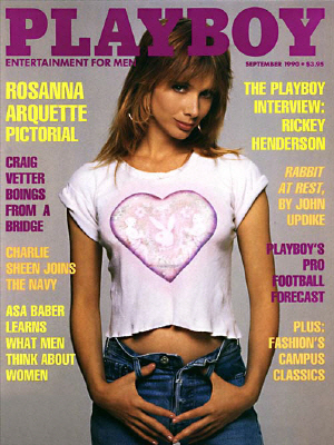 Cover Playboy September 1990