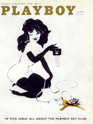 Cover Playboy August 1960