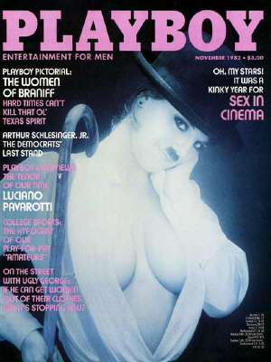 Cover Playboy November 1982