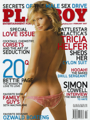 Cover Playboy February 2007