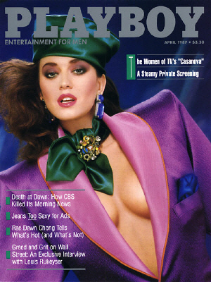 Cover Playboy April 1987