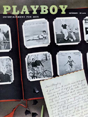 Cover Playboy September 1956