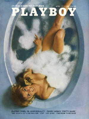 Okładka Playboy Kwiecień 1971