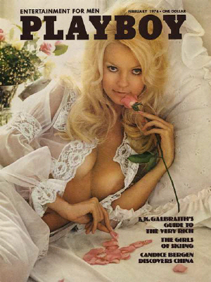 Okładka Playboy Luty 1974