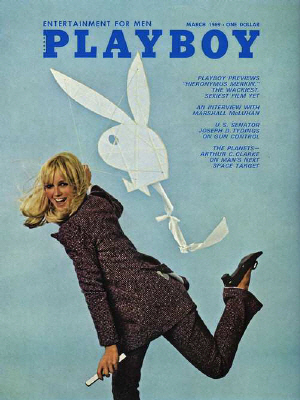 Cover Playboy März 1969