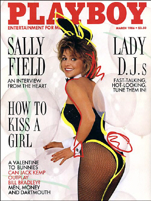 Okładka Playboy Marzec 1986