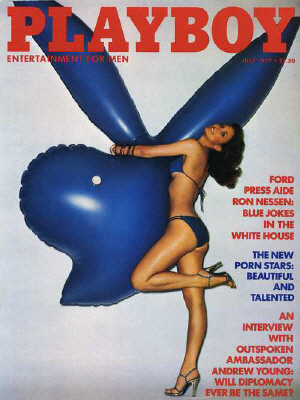 Cover Playboy July 1977