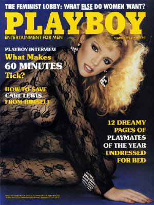 Cover Playboy März 1985