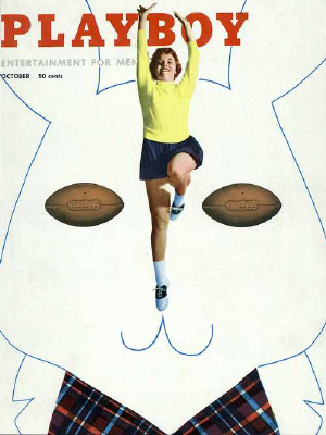 Cover Playboy October 1954