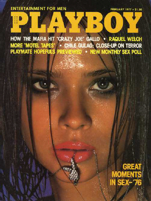 Cover Playboy February 1977