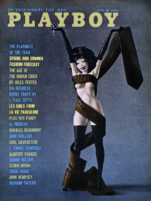 Cover Playboy April 1961