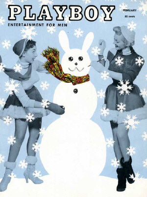 Okładka Playboy Luty 1955