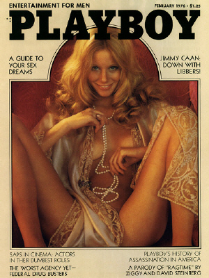 Okładka Playboy Luty 1976