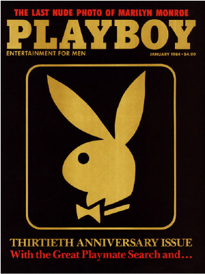 Cover Playboy January 1984