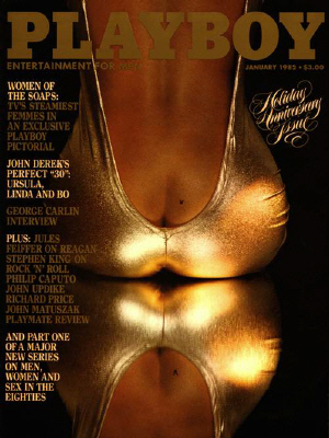Cover Playboy January 1982