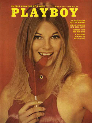 Okładka Playboy Marzec 1971