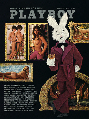 Okładka Playboy Styczeń 1971