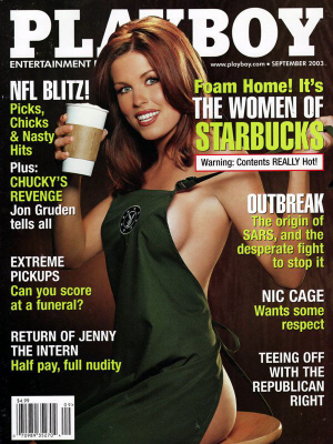 Cover Playboy September 2003
