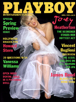 Cover Playboy April 1997