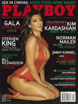 Okładka Playboy Grudzień 2007