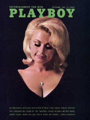 Okładka Playboy Wrzesień 1965