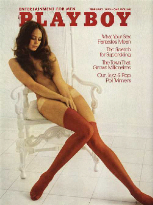 Cover Playboy February 1973