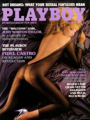 Cover Playboy August 1985