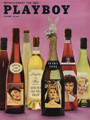 Cover Playboy October 1958