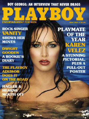 Cover Playboy Mai 1985